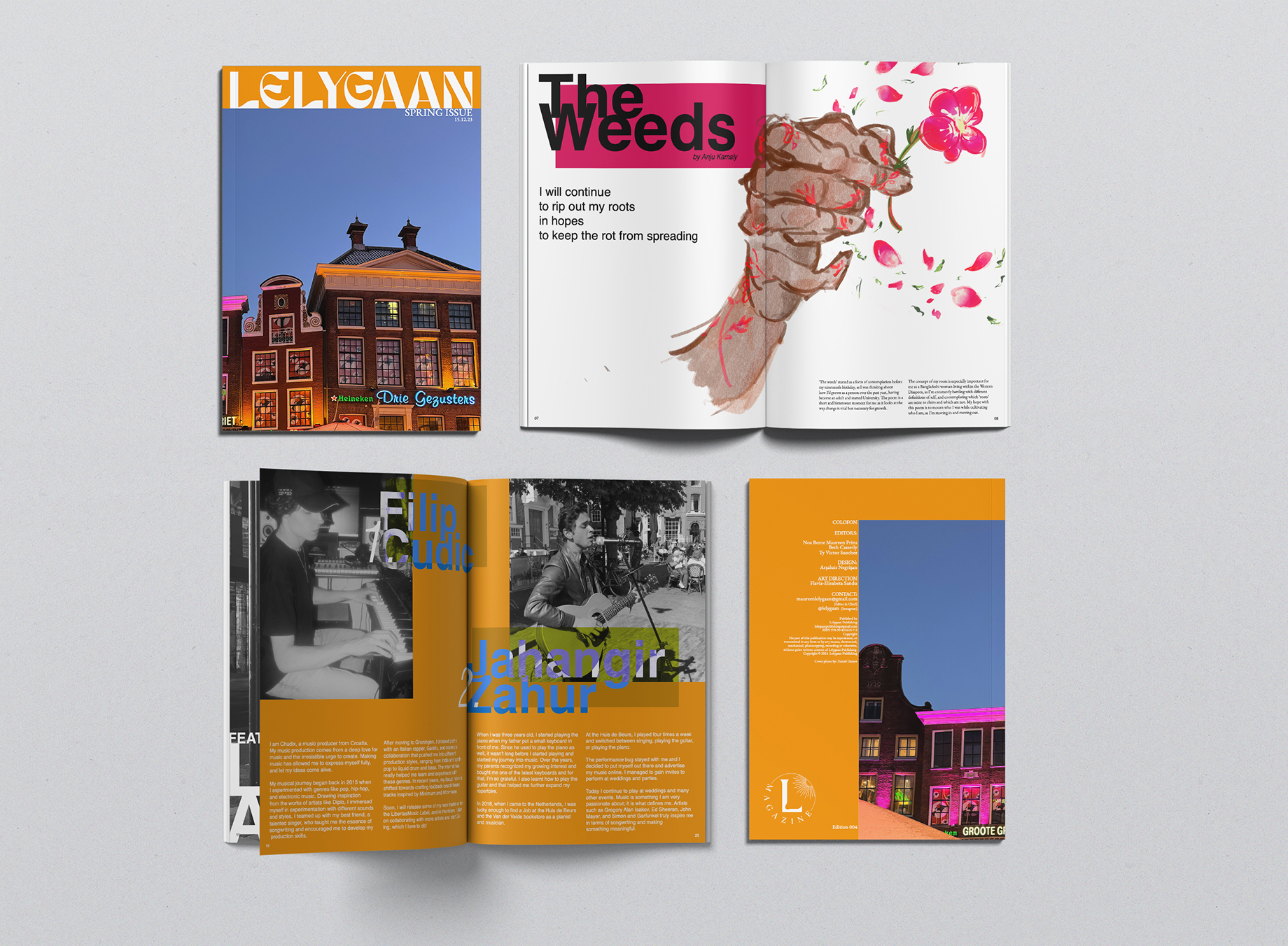 Next project preview for Lelygaan Magazine.